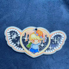 Printed Acrylic Charms Pedant For Making Keychain