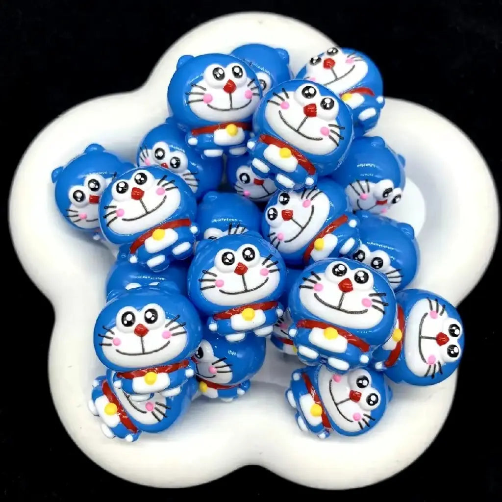 FS6914-26*28MM Hand Painted Doraemon For Beadable Pens Zoe DIY Wholesale