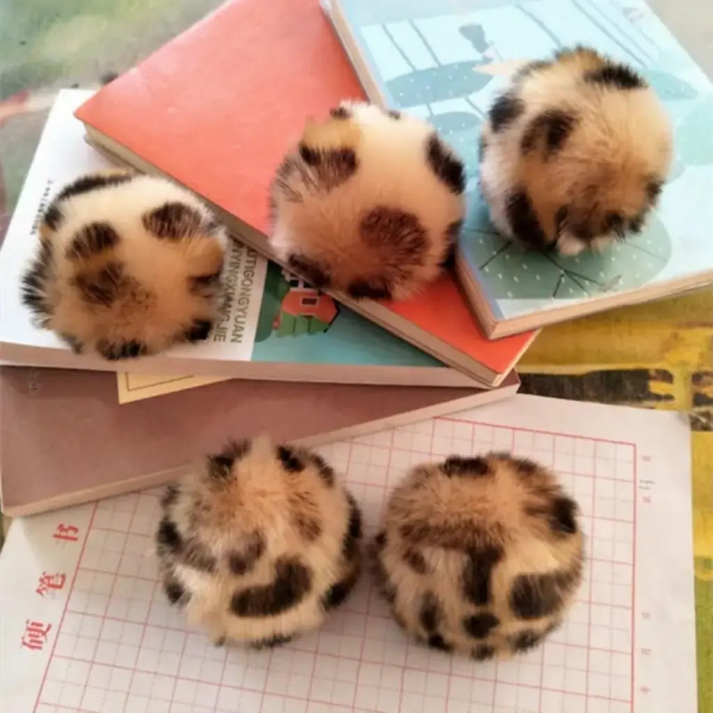 FS6933-75MM Leopard Print Pom-Pom For Zoe DIY Wholesale