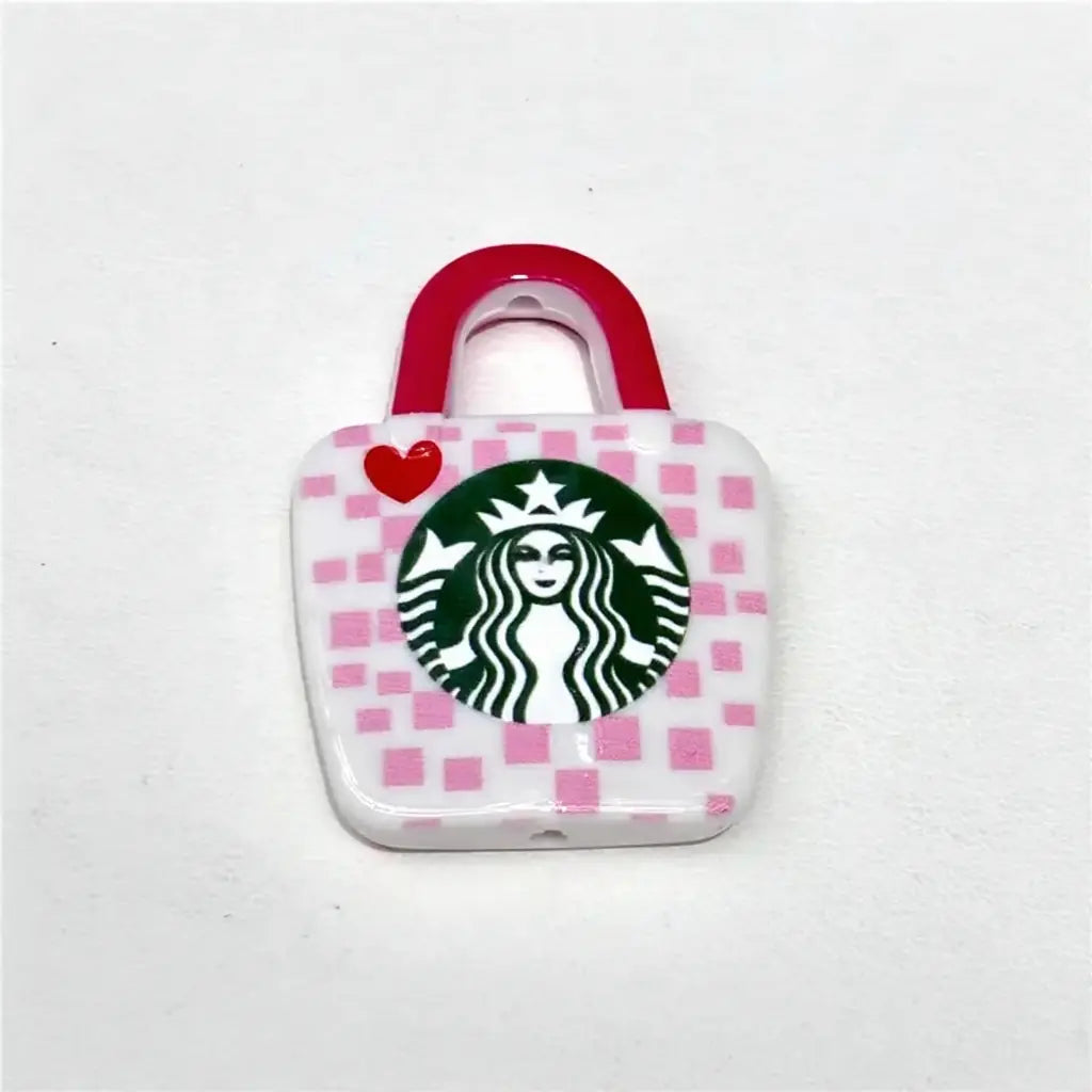 FS5561- Starbucks Bags Acrylic Beads Zoe's DIY Shop