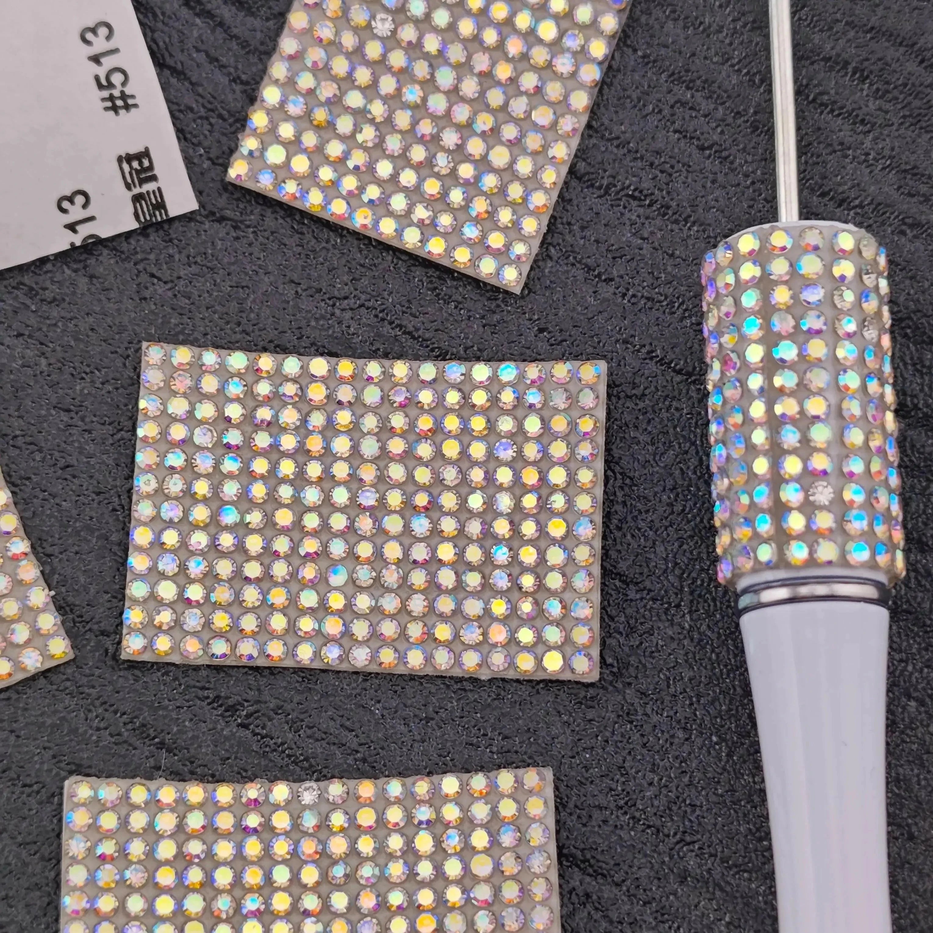 FS1611-37MM Three Color Diamonds Pen Wraps Fit For Pens Zoe's DIY Shop