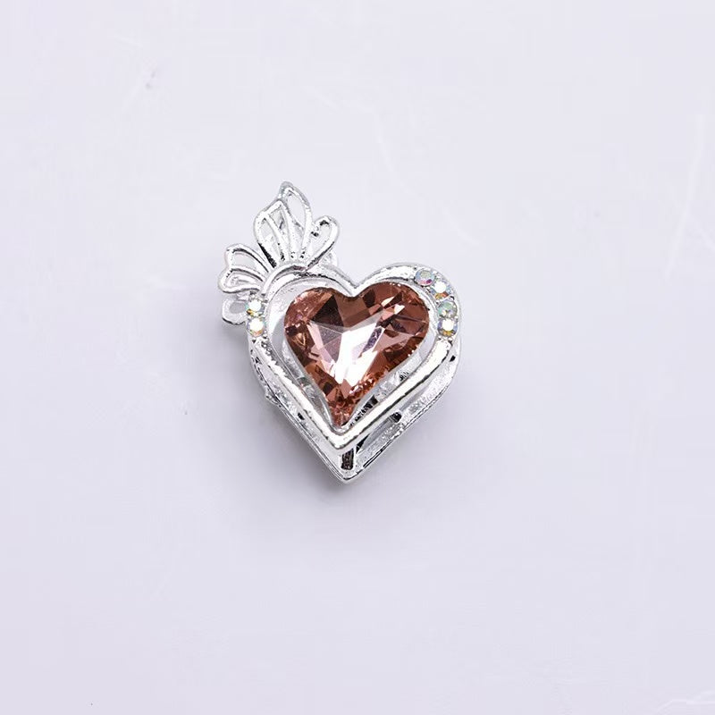 Heart Butterfly Heavy-Duty Beads Straight Hole Beading Accessories Findings DIY Beaded Pen