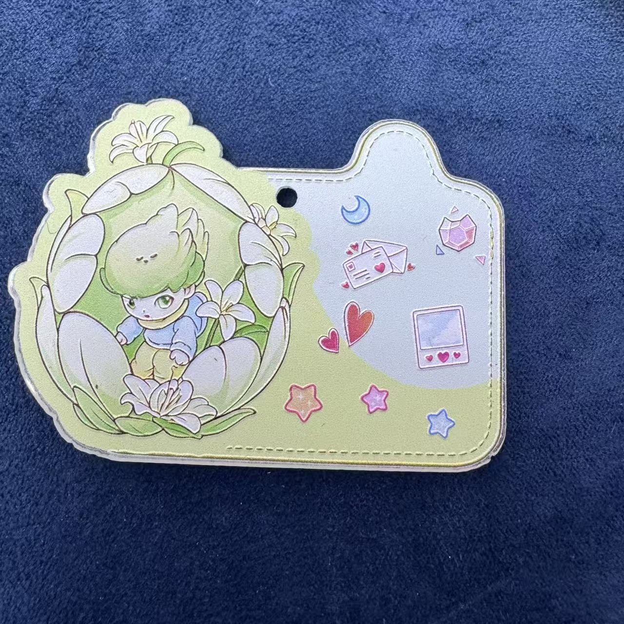 Printed Acrylic Charms Pedant For Making Keychain