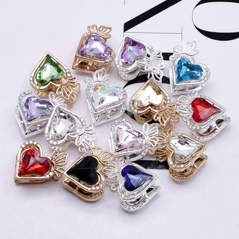 Heart Butterfly Heavy-Duty Beads Straight Hole Beading Accessories Findings DIY Beaded Pen