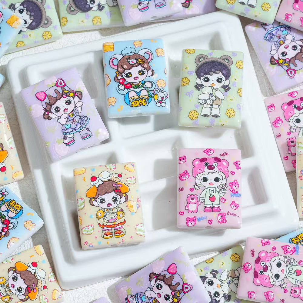 FS4888- Zora Acrylic Beads