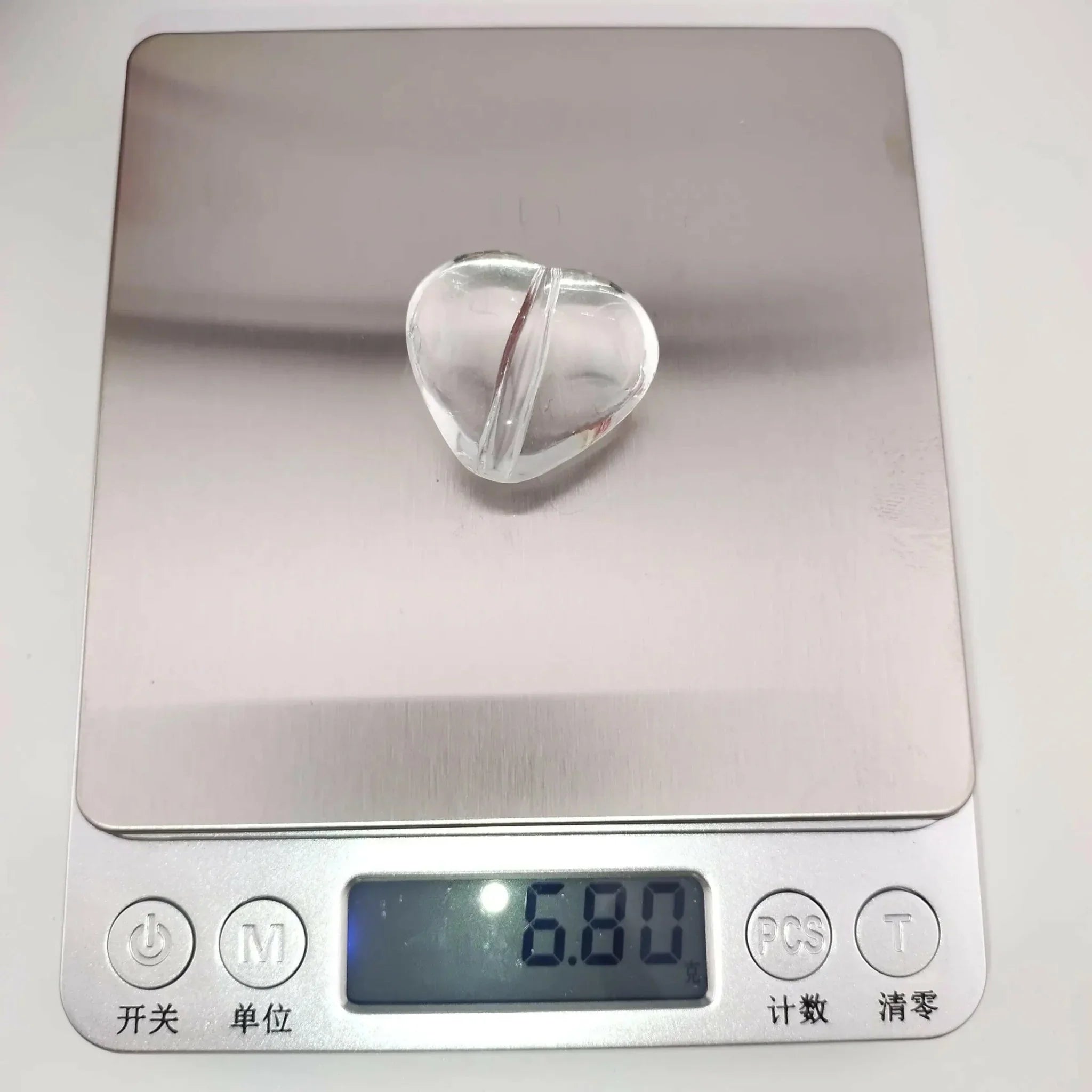 FS0621-26MM Heart Plate Based Beads 15MM Thickness Fit For Beadable Pens -Zoe DIY Wholesale