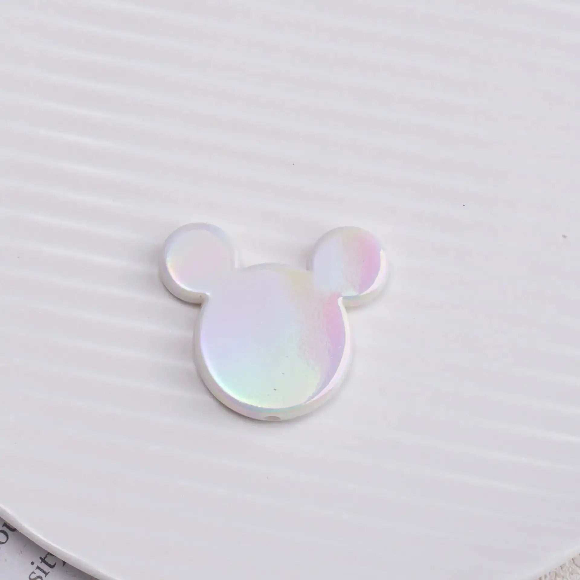 FS0843-About 34*39MM UV Coating Mickey Acrylic Beads -Zoe DIY Wholesale
