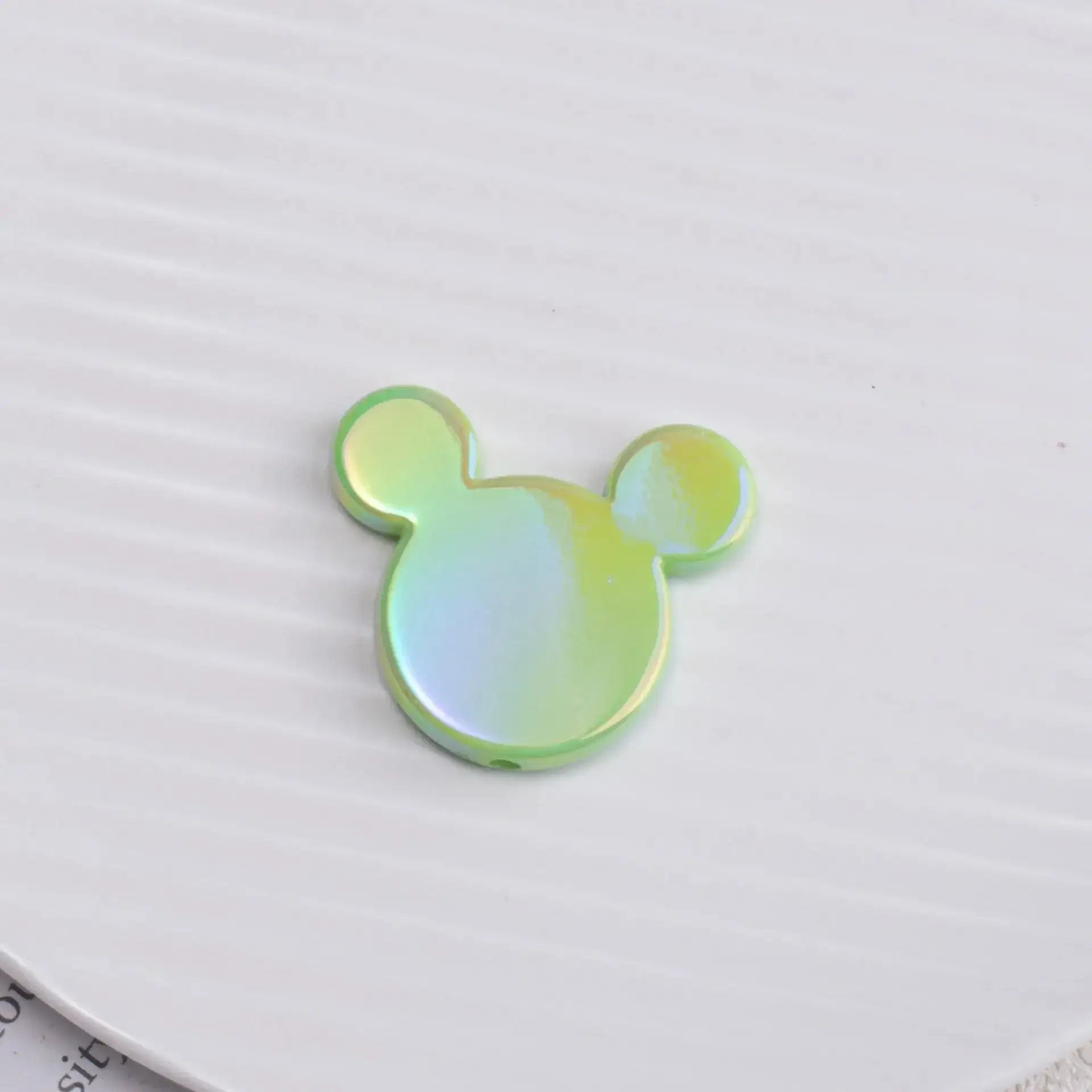 FS0843-About 34*39MM UV Coating Mickey Acrylic Beads -Zoe DIY Wholesale