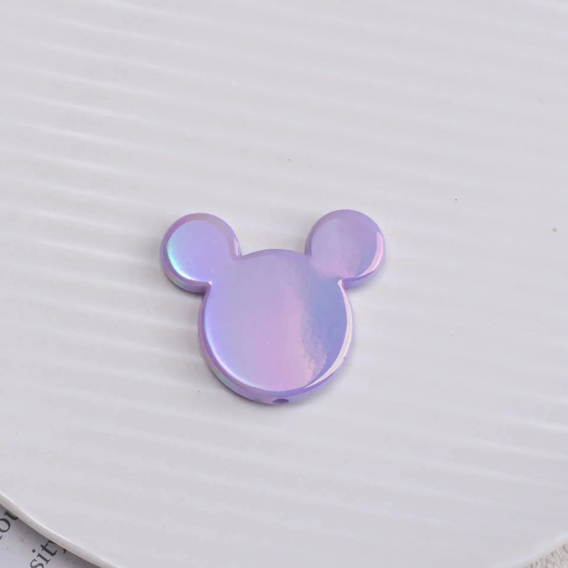 FS0843-About 34*39MM UV Coating Mickey Acrylic Beads -Zoe DIY Wholesale