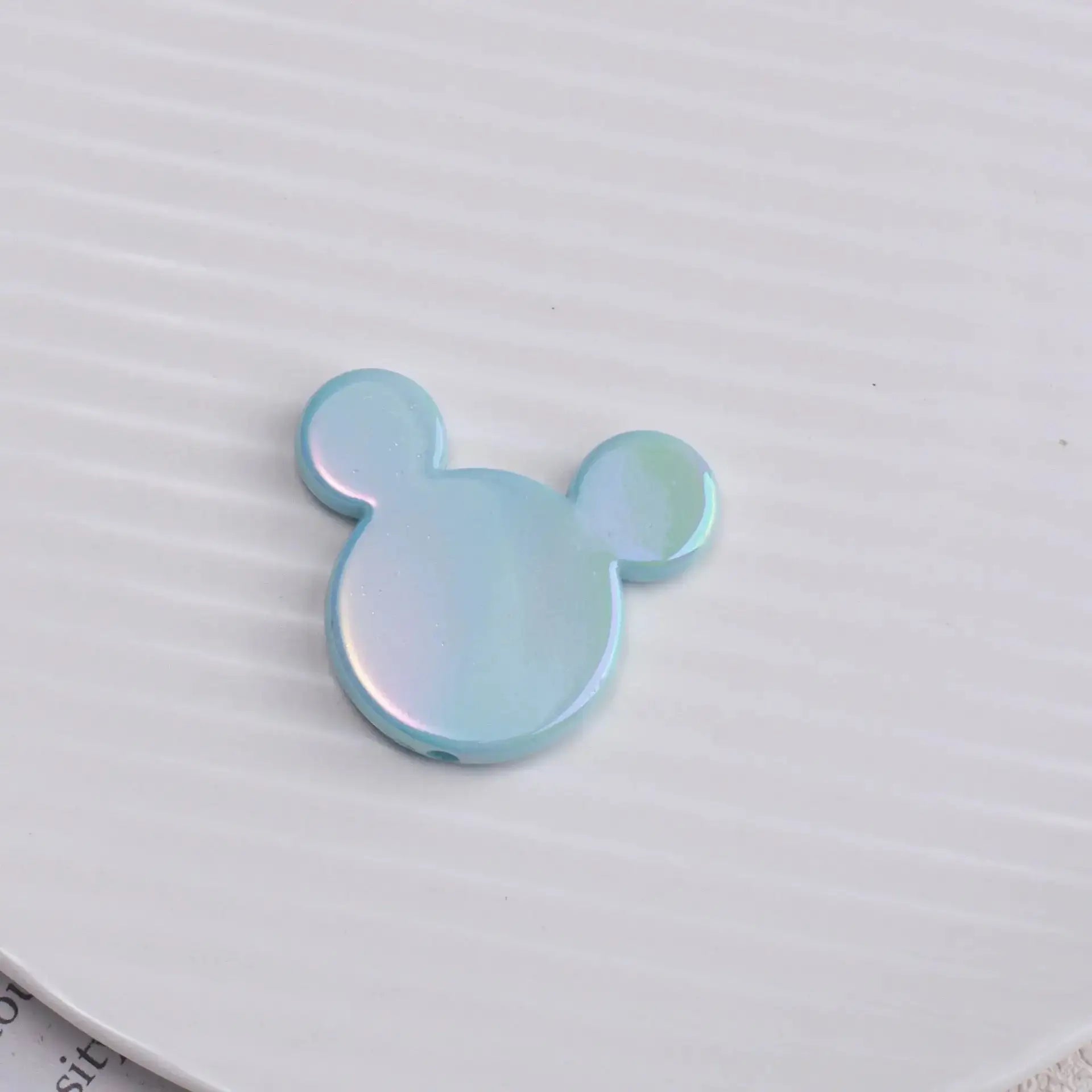 FS0843-About 34*39MM UV Coating Mickey Acrylic Beads -Zoe DIY Wholesale