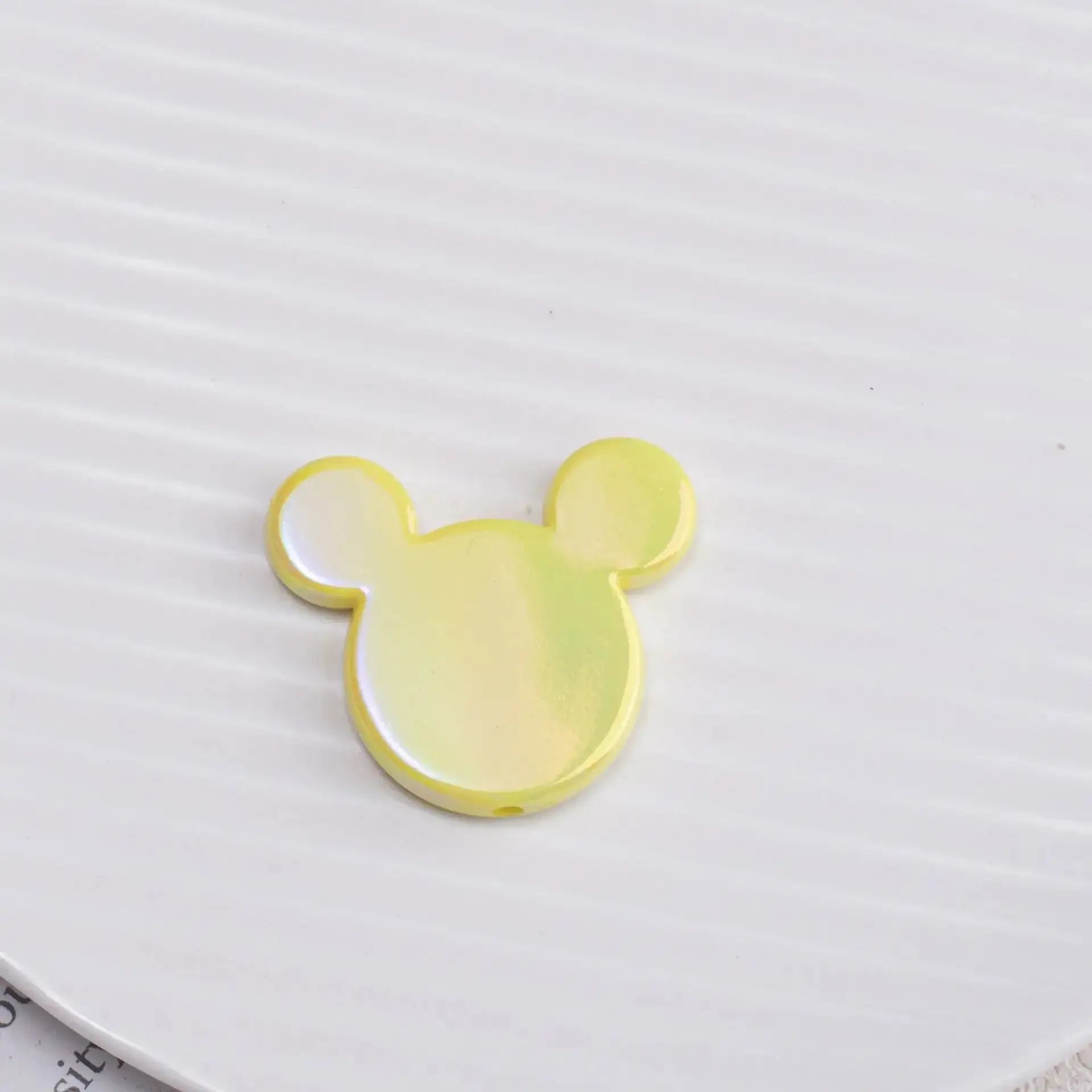 FS0843-About 34*39MM UV Coating Mickey Acrylic Beads -Zoe DIY Wholesale