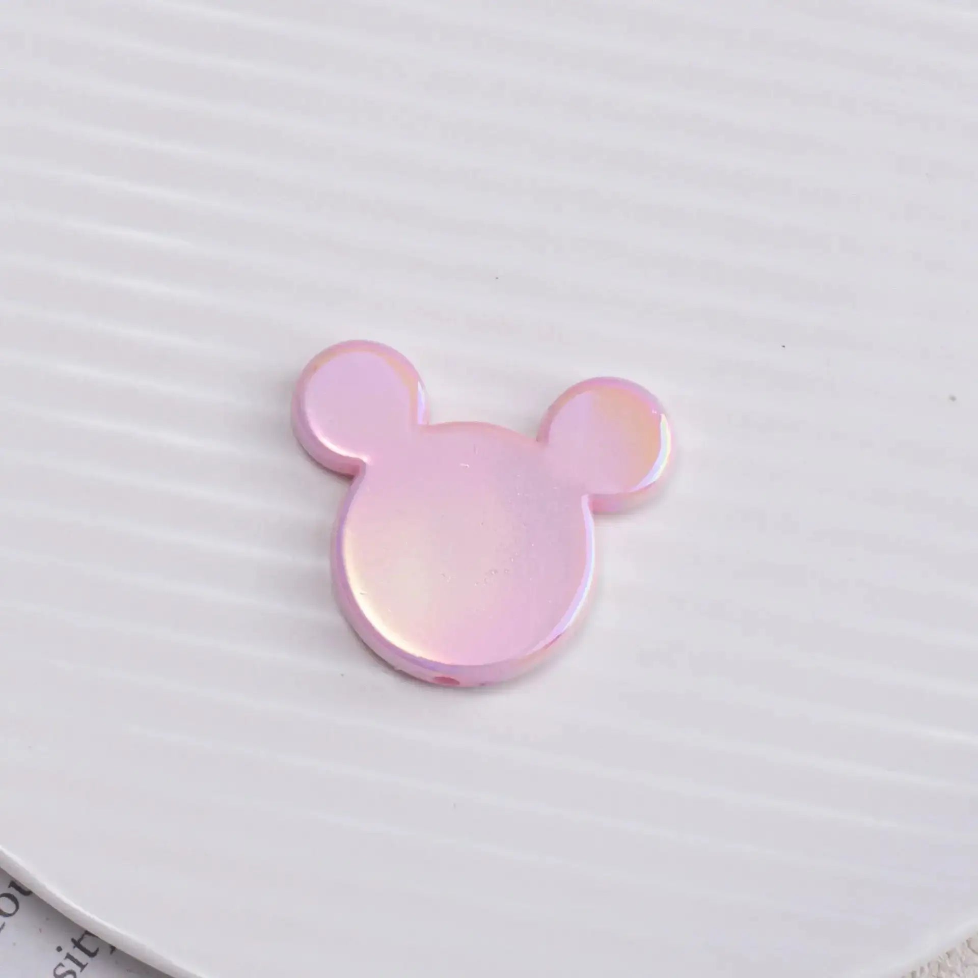 FS0843-About 34*39MM UV Coating Mickey Acrylic Beads -Zoe DIY Wholesale