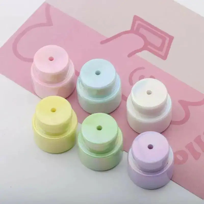 FS0874-25MM Mixed Color Cake bottom bead Fit For Beadspen Beads -Zoe DIY Wholesale