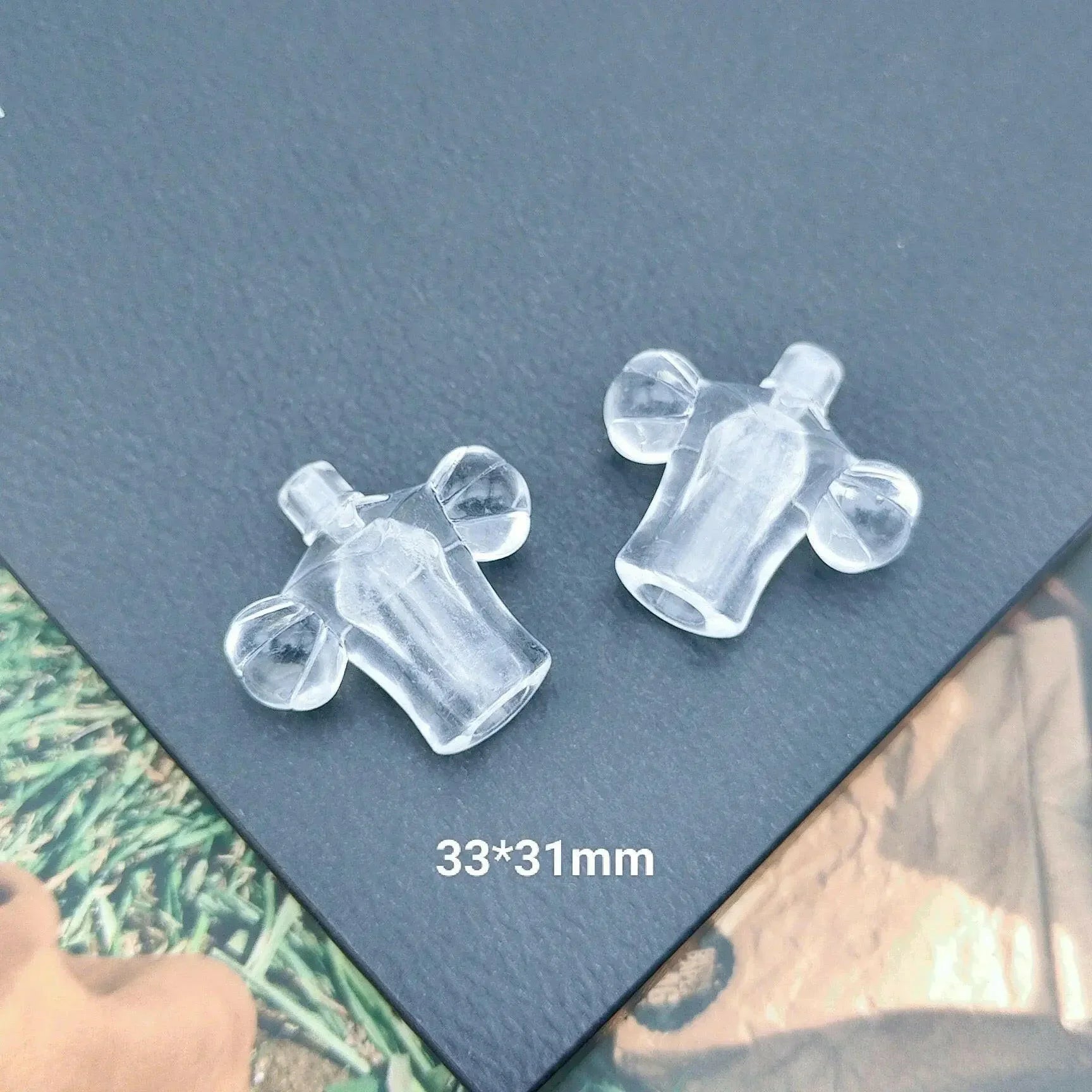 FS0882-33*31MM Clothes Based Beads Fit For Beadable Pens -Zoe DIY Wholesale