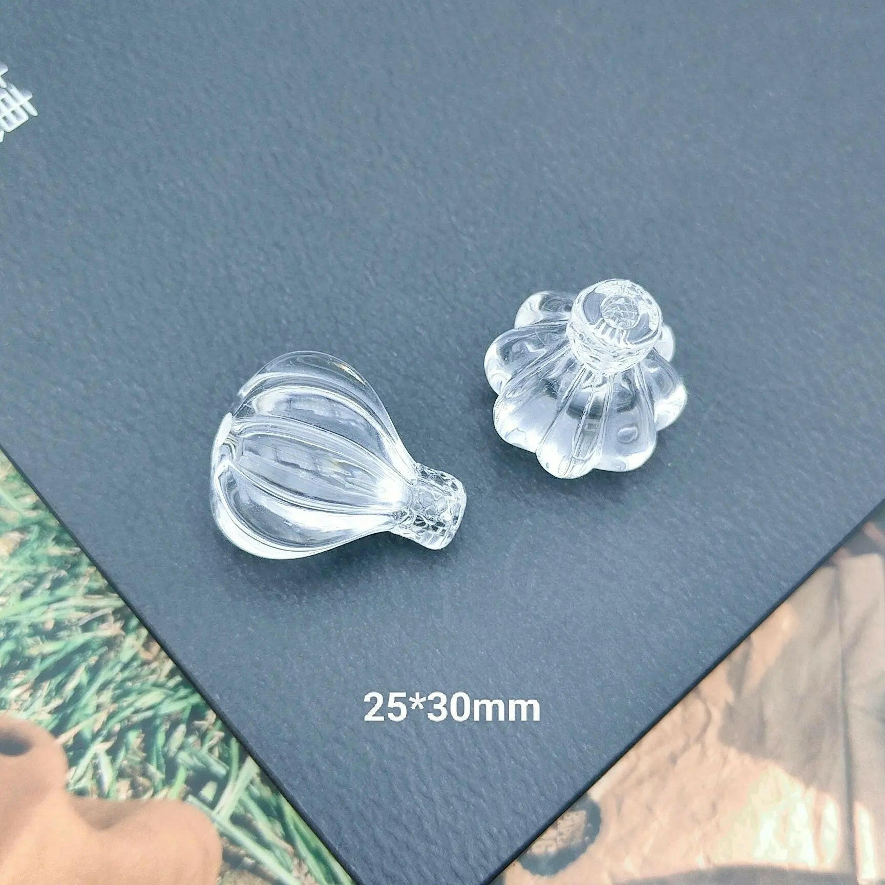 FS0883-25*30MM Clear Balloon Based Beads Fit For Beadable Pens -Zoe DIY Wholesale
