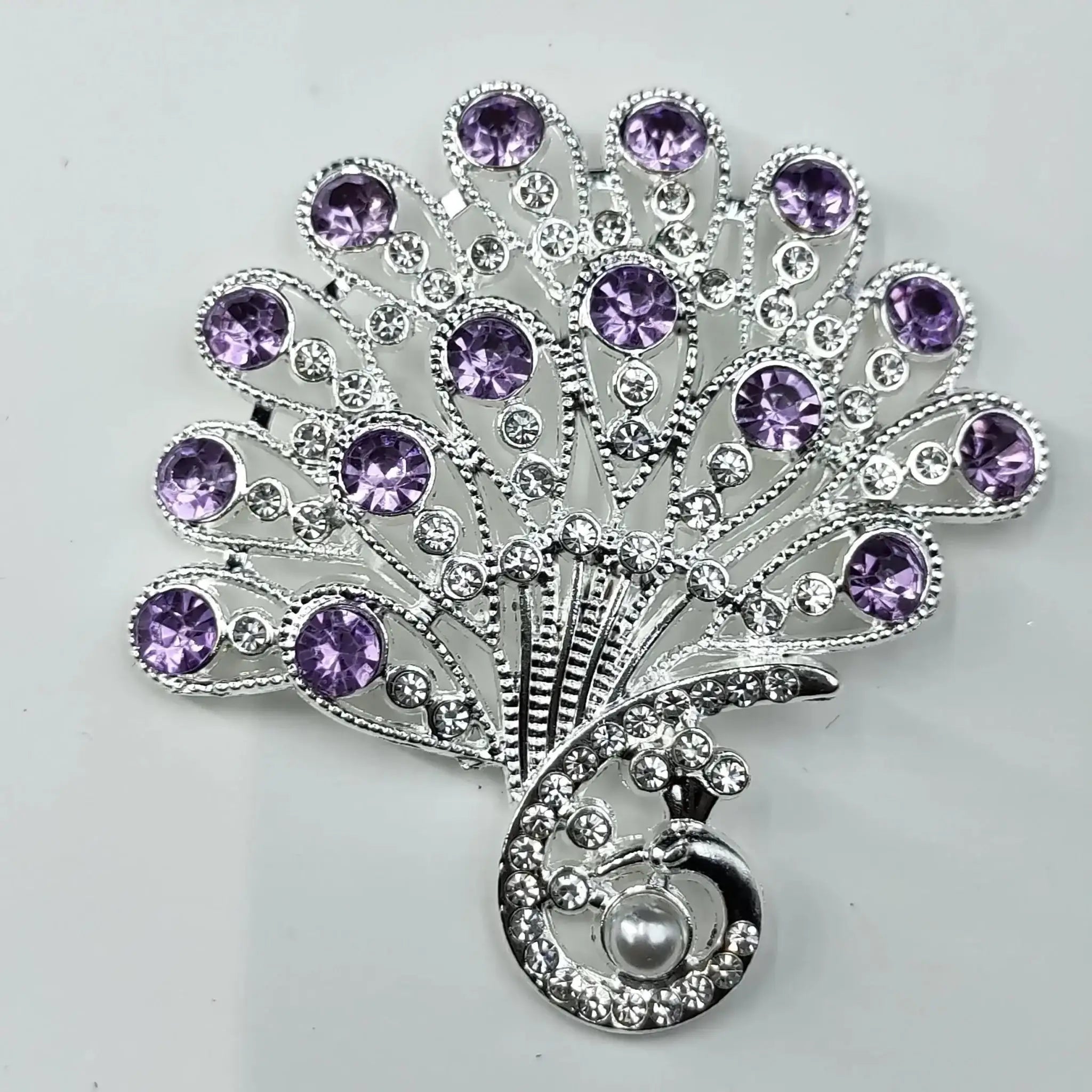 FS0903-Peacko Diamond Metal Patch For Making Fancy Beads -Zoe DIY Wholesale