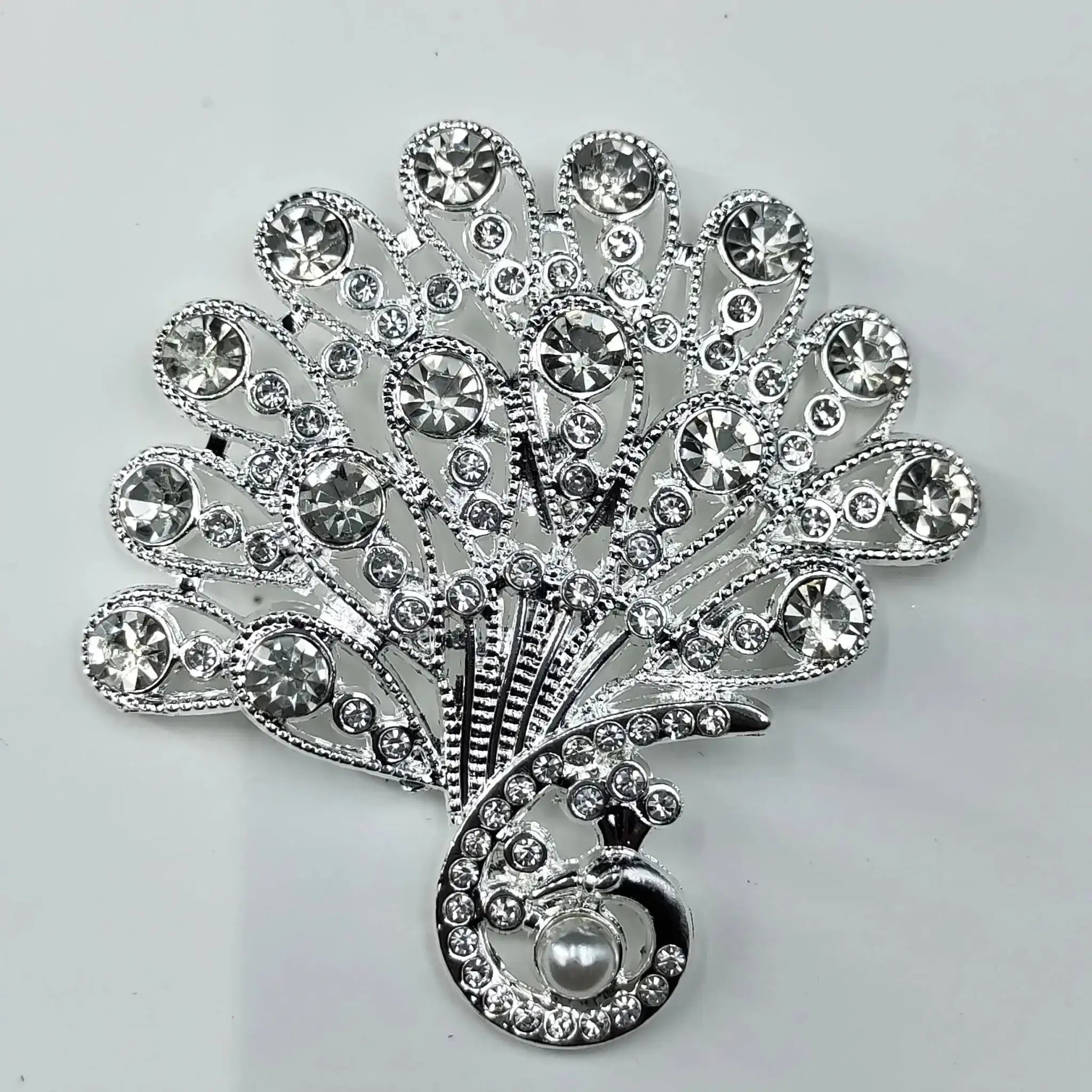 FS0903-Peacko Diamond Metal Patch For Making Fancy Beads -Zoe DIY Wholesale