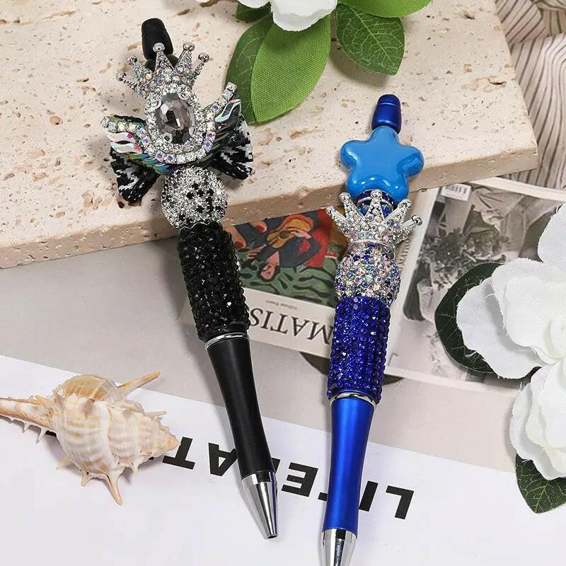 FS0908-25MM Mixed Color Stereoscopic Diamond Crown Alloy Spacer -Zoe DIY Wholesale
