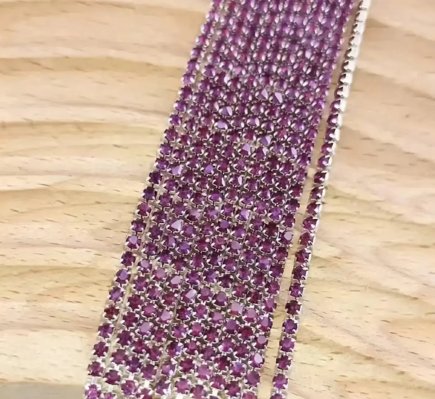 FS0978-2mm Diamonds Chain For Making Fancy Pen Or Fancy Beads -Zoe DIY Wholesale