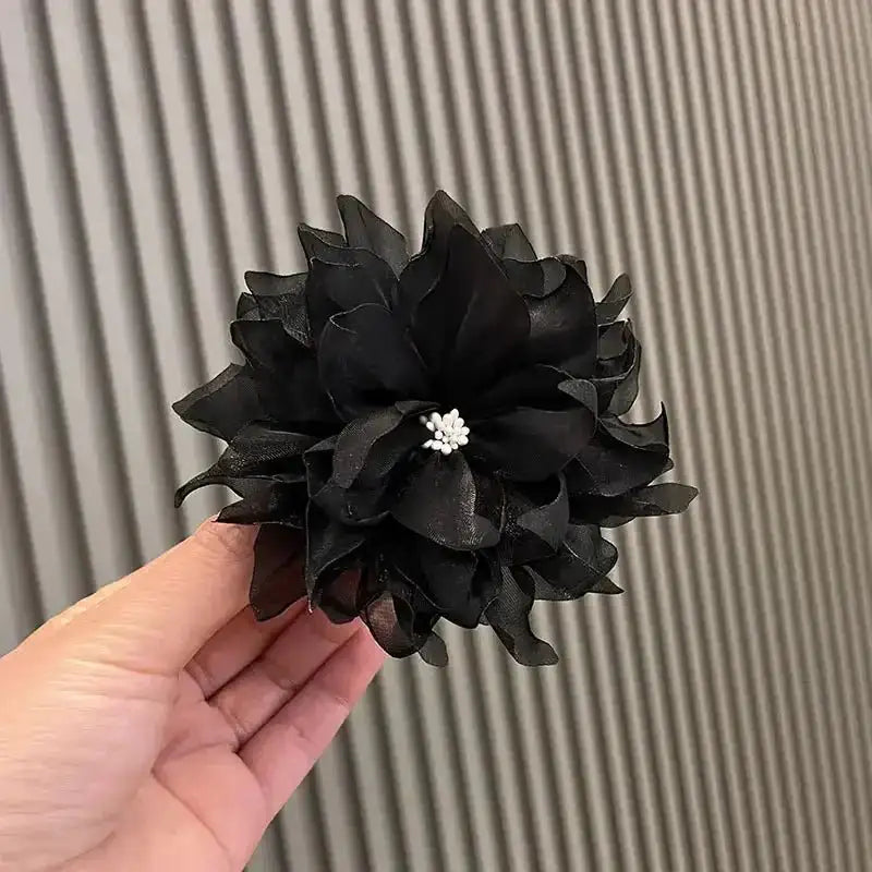 FS0996-105MM Fabric Flower Charms -Zoe DIY Wholesale