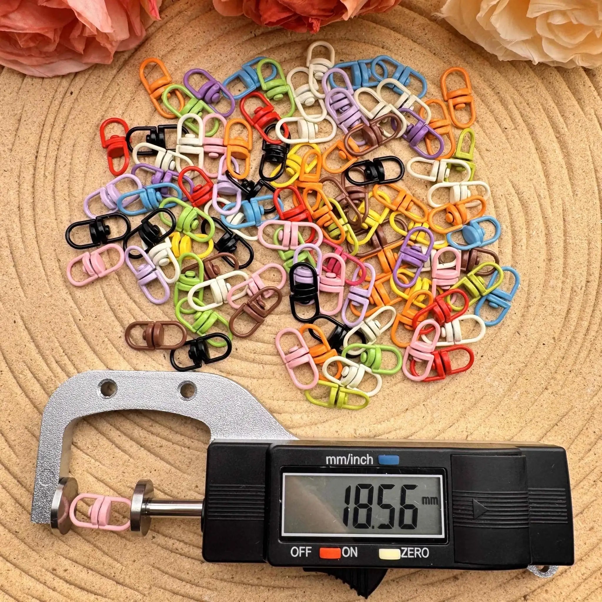 FS10059-About 9×19mm Ring For Making Keychain -Zoe DIY Wholesale
