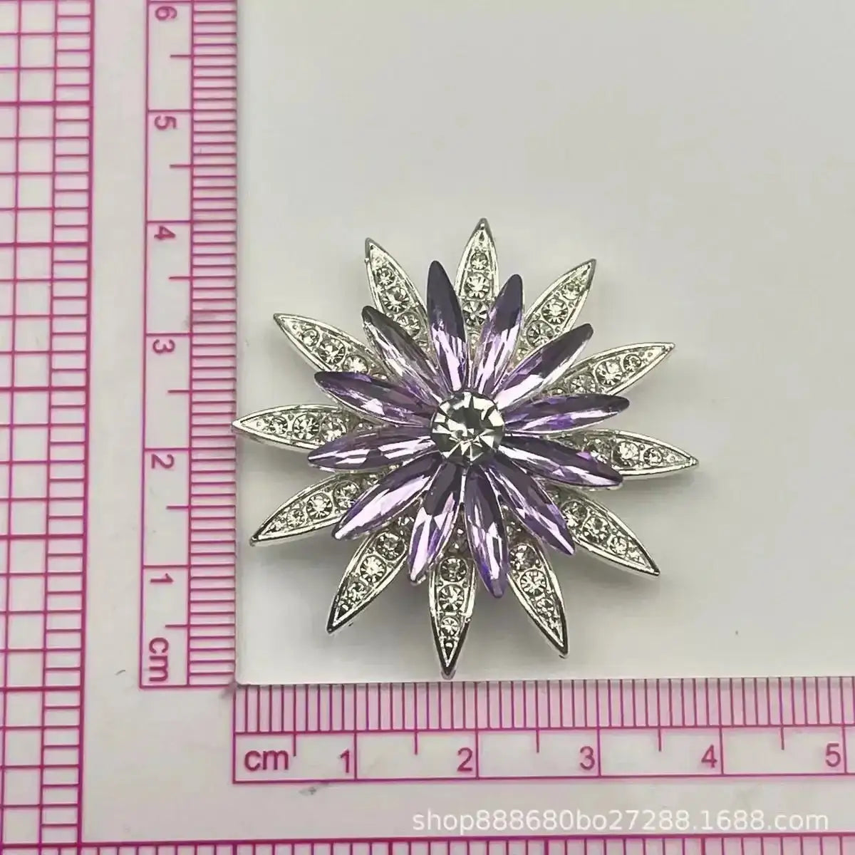 FS101035-About 38×38mm Sunflower Spinner Patch For Making Fancy Beads Or Other DIY Project -Zoe DIY Wholesale