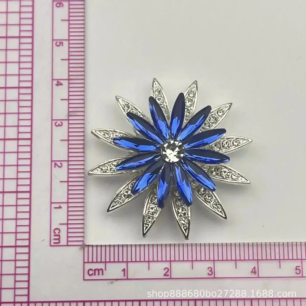 FS101035-About 38×38mm Sunflower Spinner Patch For Making Fancy Beads Or Other DIY Project -Zoe DIY Wholesale
