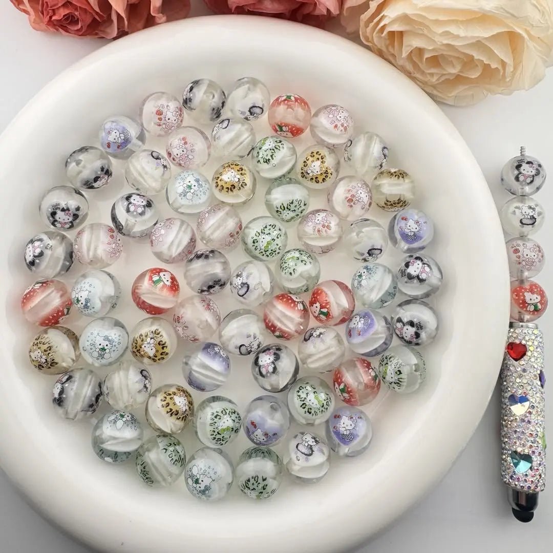 FS101079-16mm HK Resin Beads -Zoe DIY Wholesale