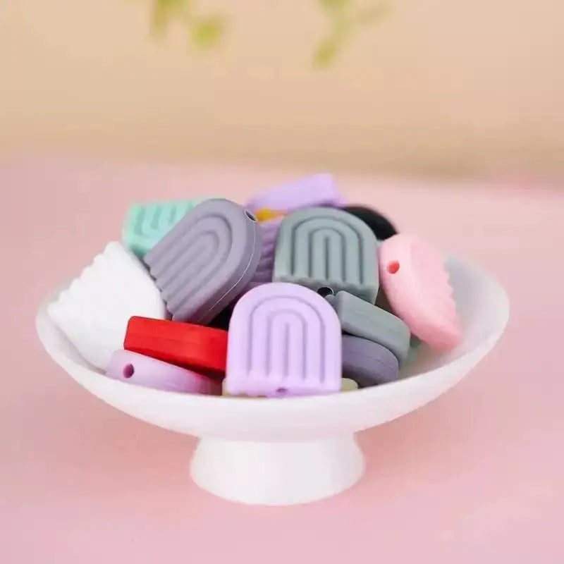 FS101149-About 15*20mm Silicone Beads -Zoe DIY Wholesale