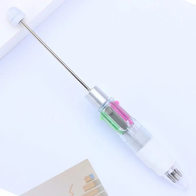 FS101153-15*1.5cm Four Color Ink Beadable Pen -Zoe DIY Wholesale