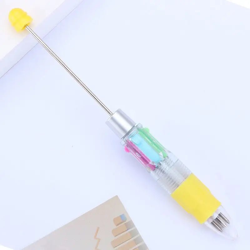 FS101153-15*1.5cm Four Color Ink Beadable Pen -Zoe DIY Wholesale