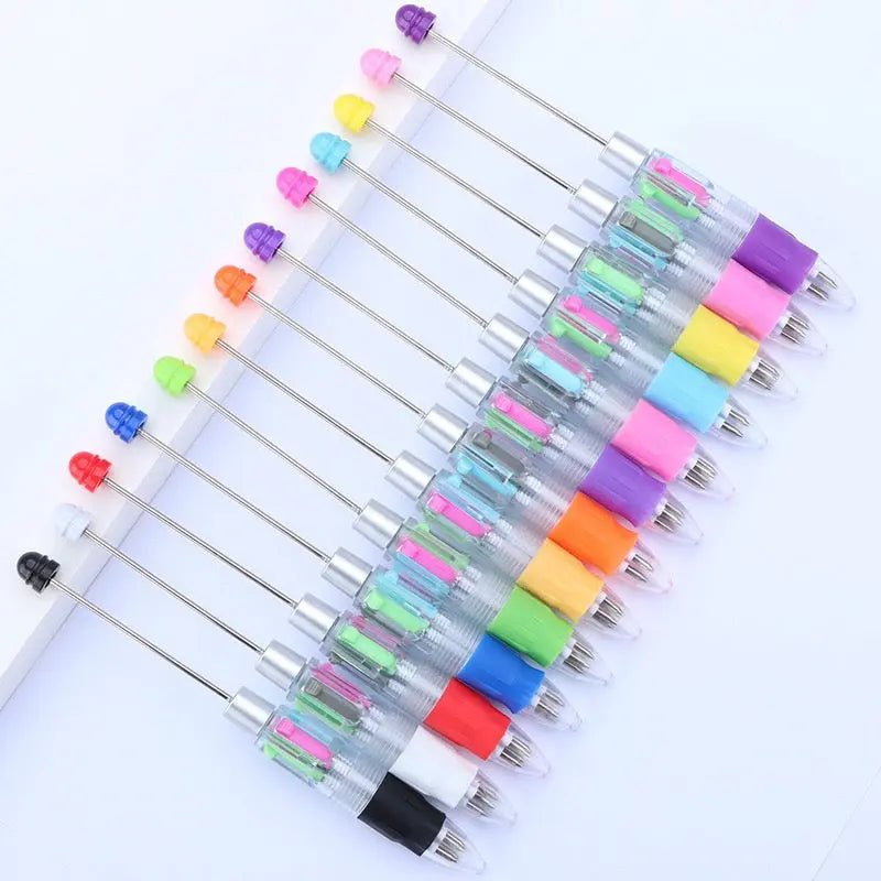 FS101153-15*1.5cm Four Color Ink Beadable Pen -Zoe DIY Wholesale