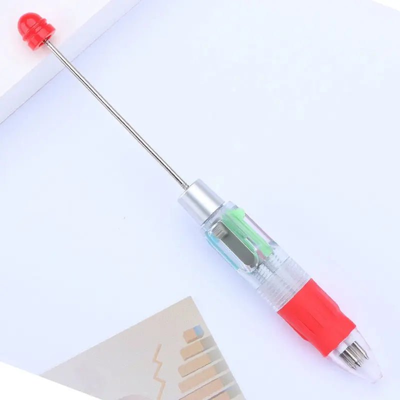 FS101153-15*1.5cm Four Color Ink Beadable Pen -Zoe DIY Wholesale