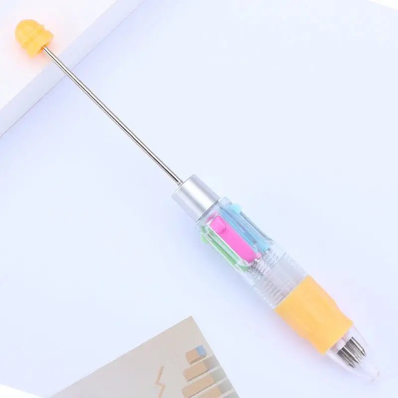 FS101153-15*1.5cm Four Color Ink Beadable Pen -Zoe DIY Wholesale