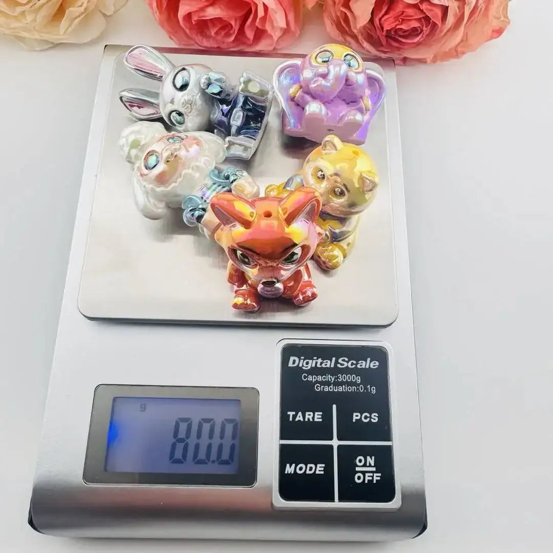 FS101269-Zootopia Animals Resin Beads -Zoe DIY Wholesale