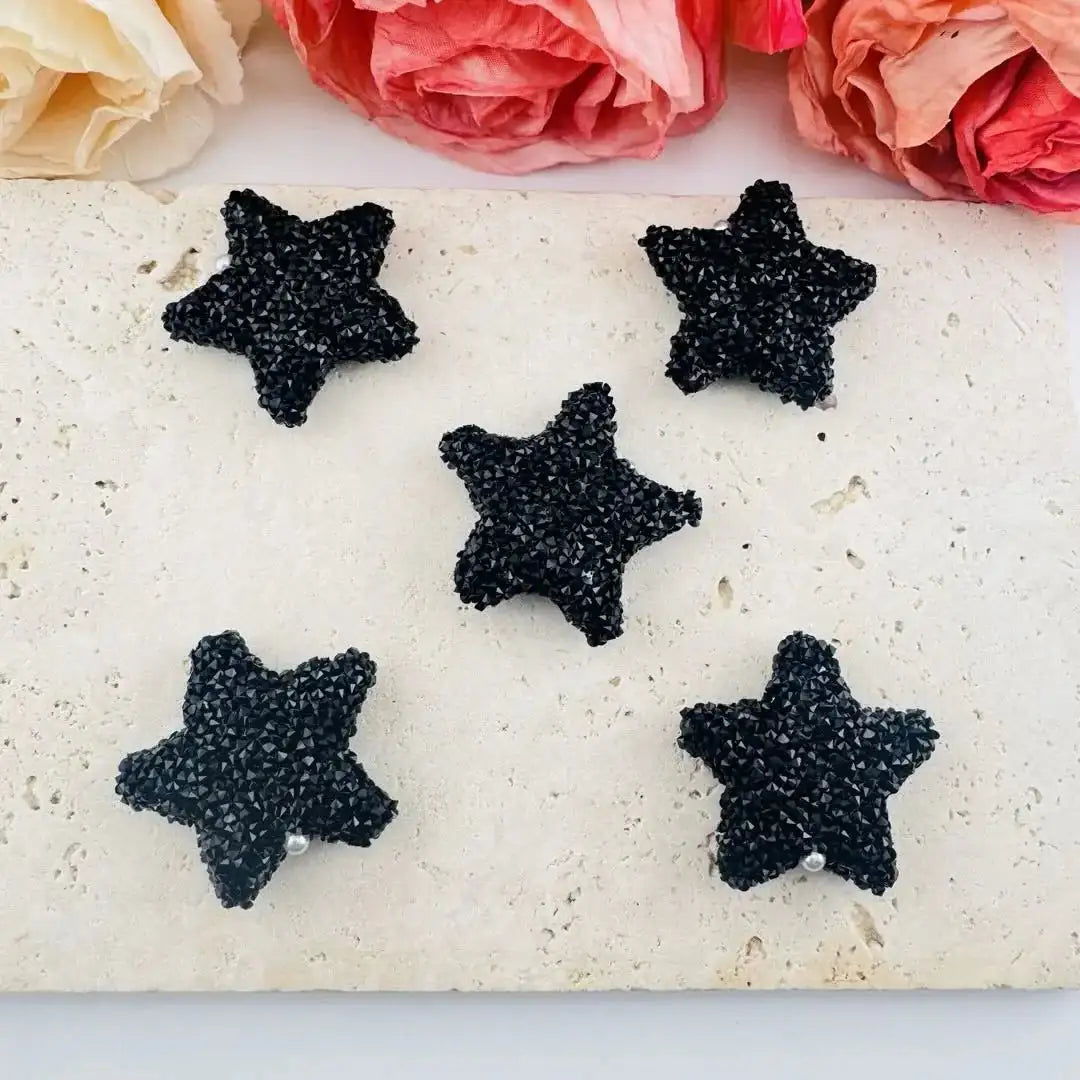 FS101287-About 30mm Star Sugar Beads -Zoe DIY Wholesale