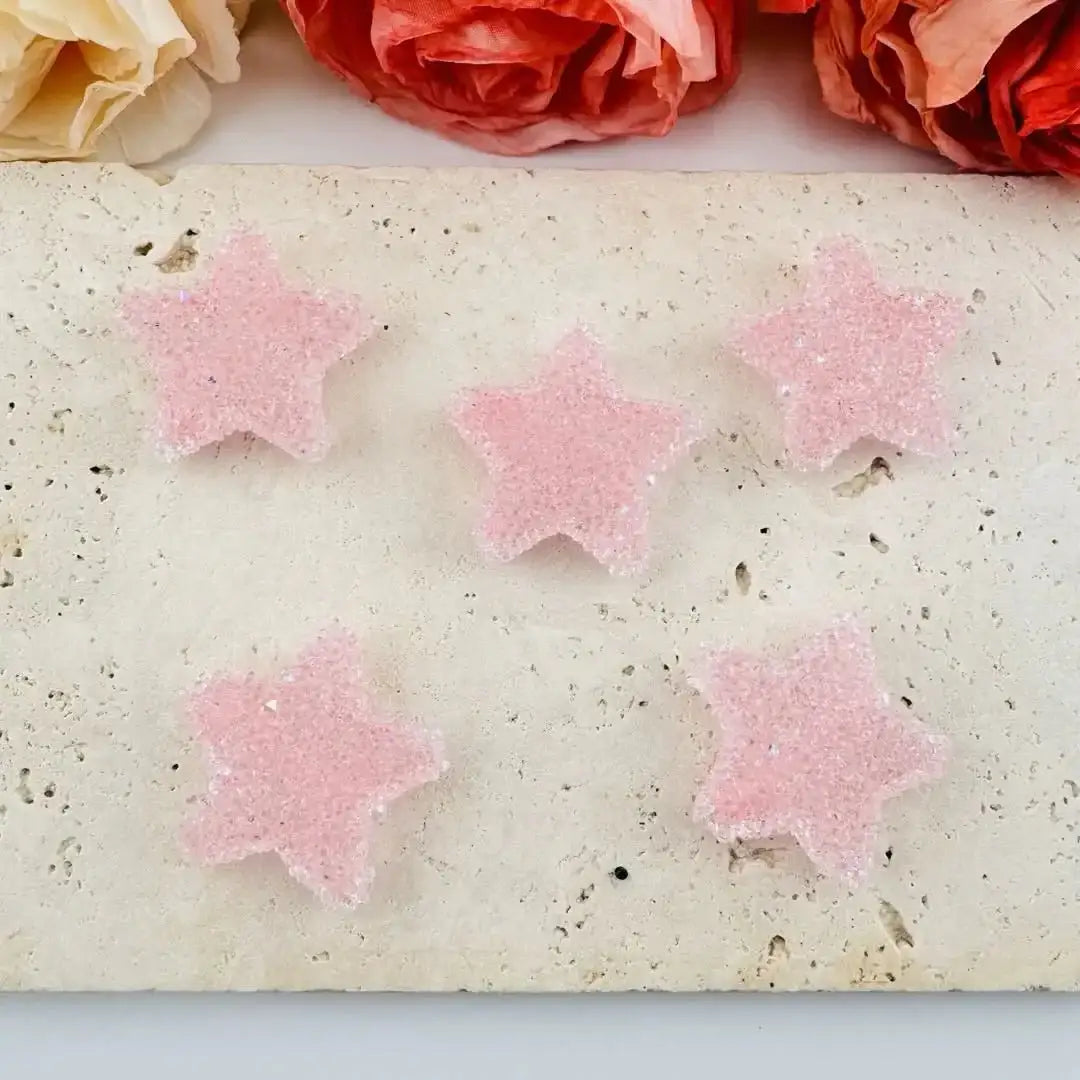 FS101287-About 30mm Star Sugar Beads -Zoe DIY Wholesale