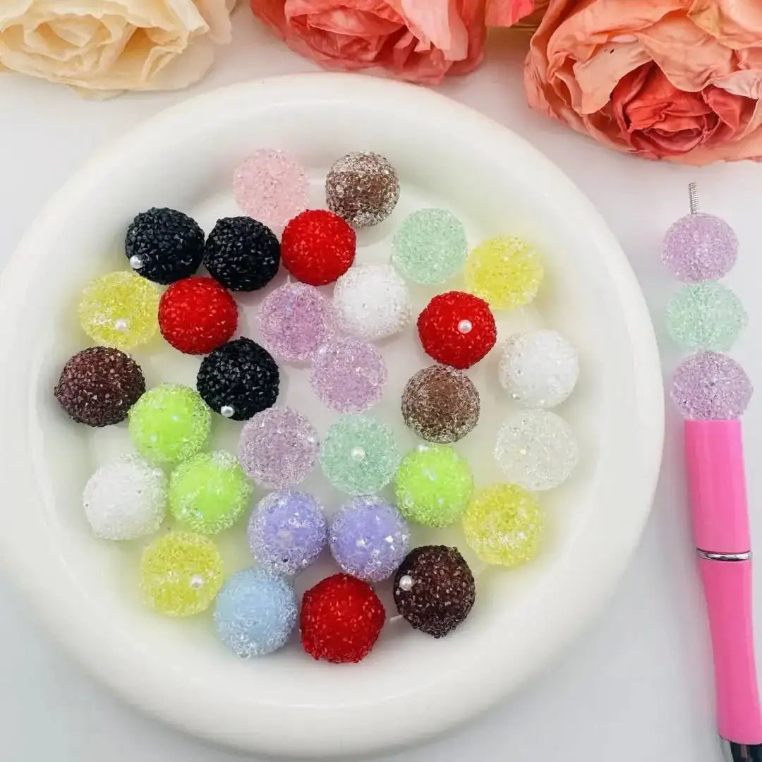 FS101313-About 16mm Sugar Beads -Zoe DIY Wholesale