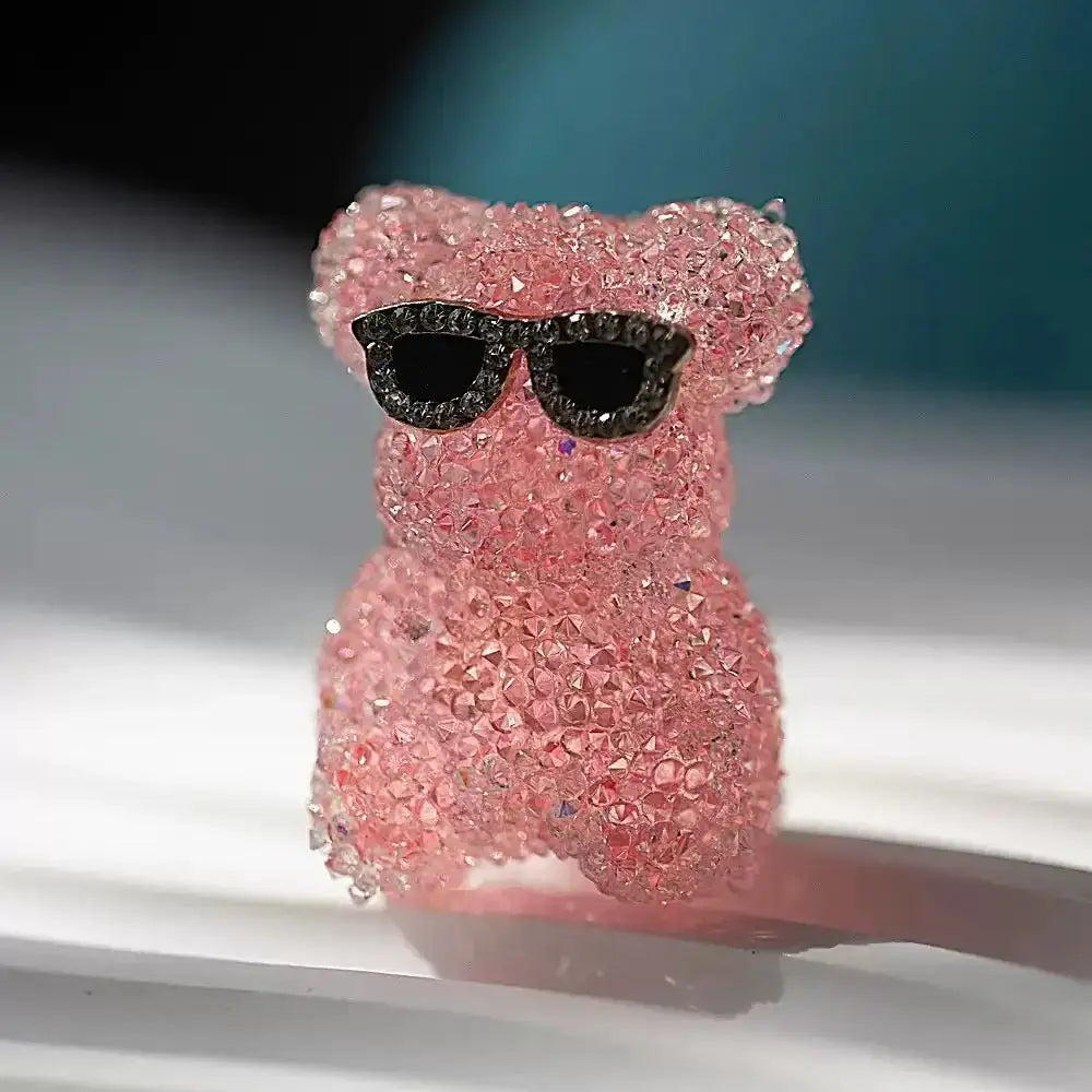 FS101337-About 24*35mm Sugar Bear Beads For Beadable Pens Keychain Making -Zoe DIY Wholesale
