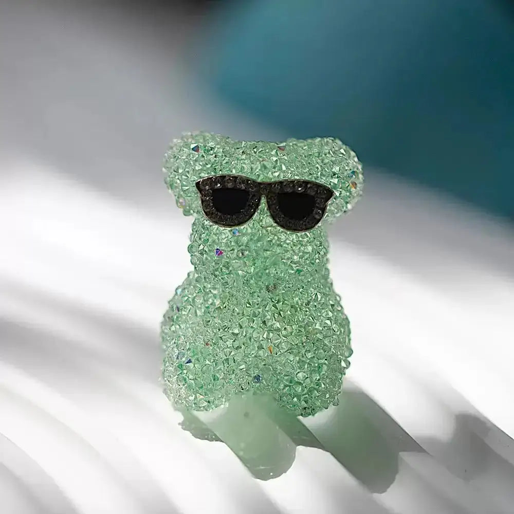 FS101337-About 24*35mm Sugar Bear Beads For Beadable Pens Keychain Making -Zoe DIY Wholesale
