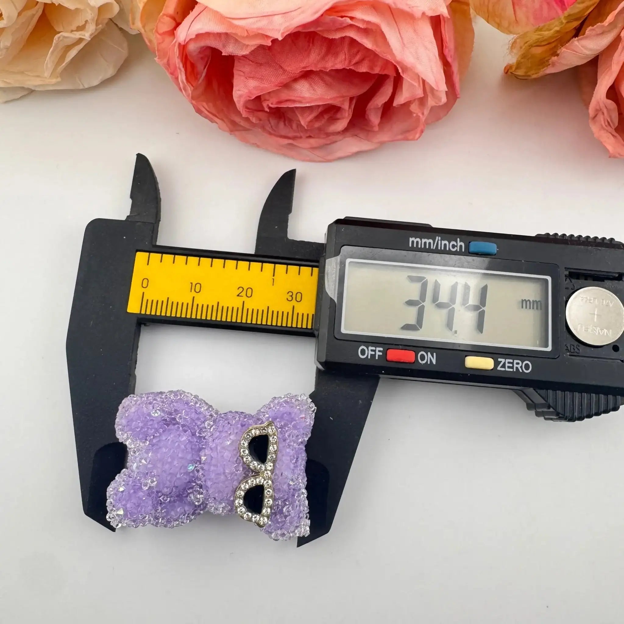 FS101337-About 24*35mm Sugar Bear Beads For Beadable Pens Keychain Making -Zoe DIY Wholesale