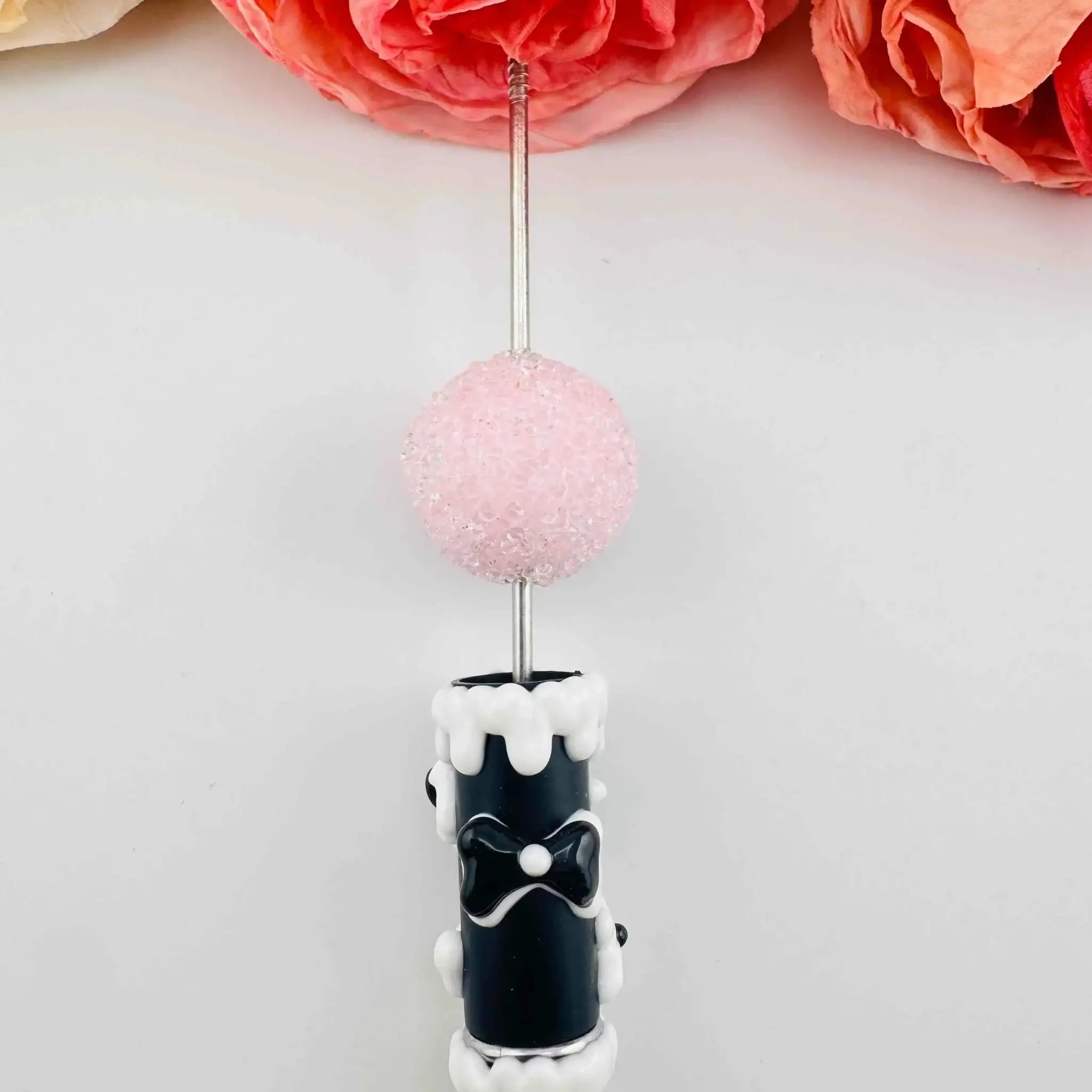 FS101375-About 20mm Sugar Acrylic Beads For Beadable Pens Keychain Making -Zoe DIY Wholesale