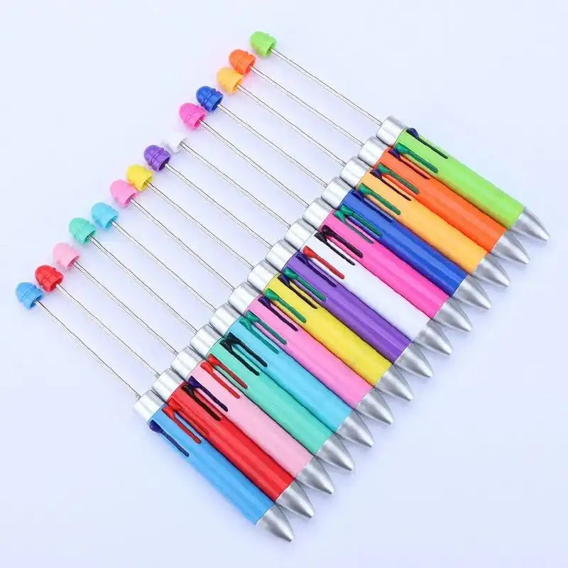FS101391-Four Color Ink Beadable Pens -Zoe DIY Wholesale