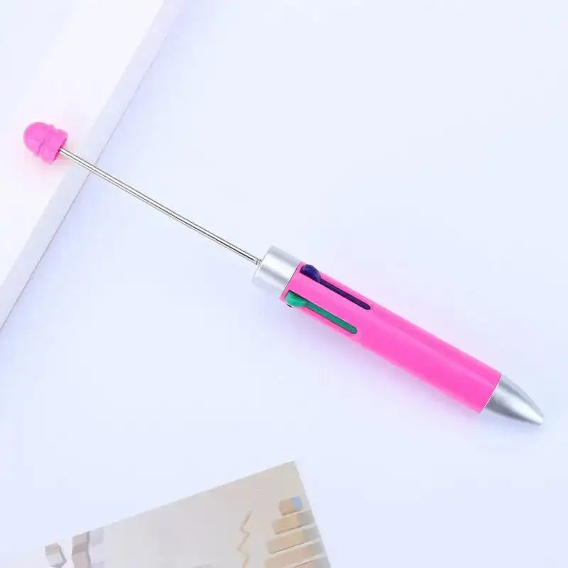 FS101391-Four Color Ink Beadable Pens -Zoe DIY Wholesale