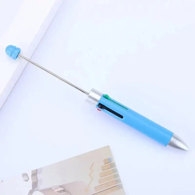 FS101391-Four Color Ink Beadable Pens -Zoe DIY Wholesale