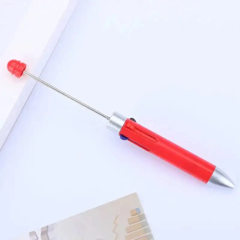FS101391-Four Color Ink Beadable Pens -Zoe DIY Wholesale
