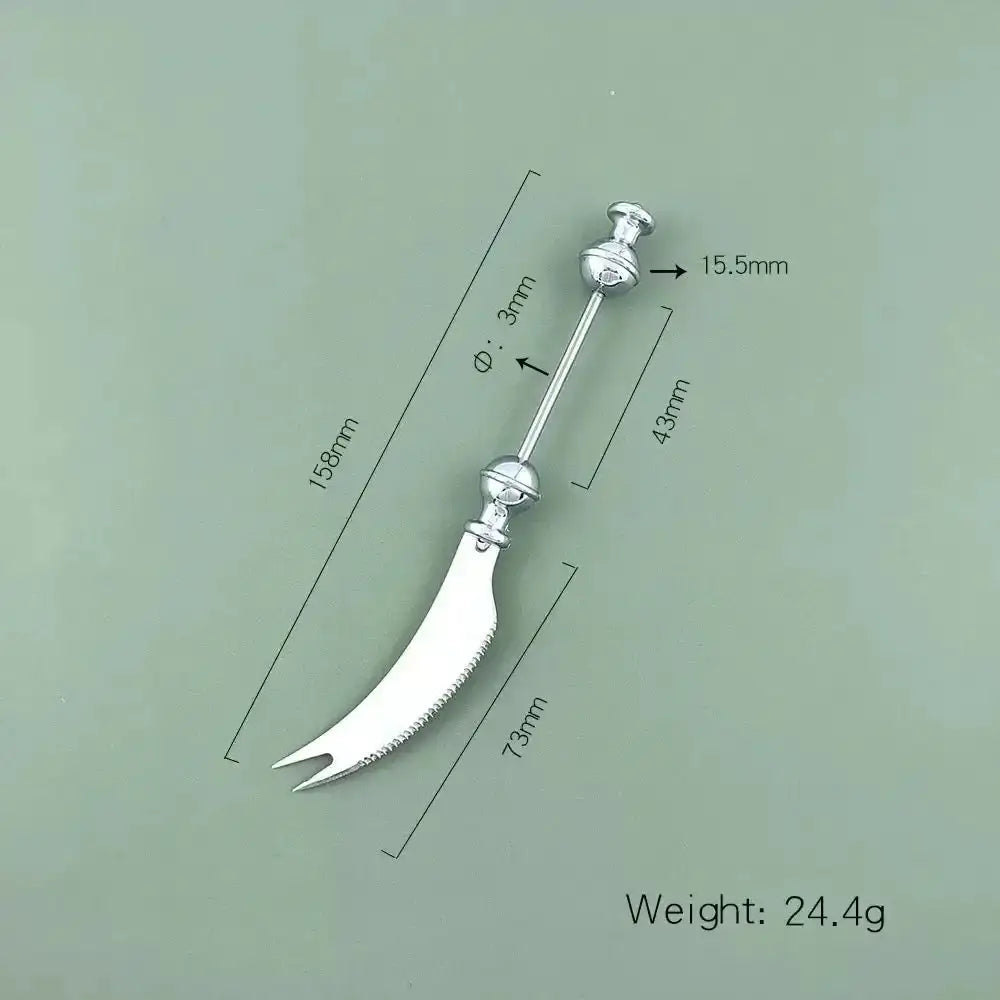 FS101438-Beadable Cheese Knife -Zoe DIY Wholesale