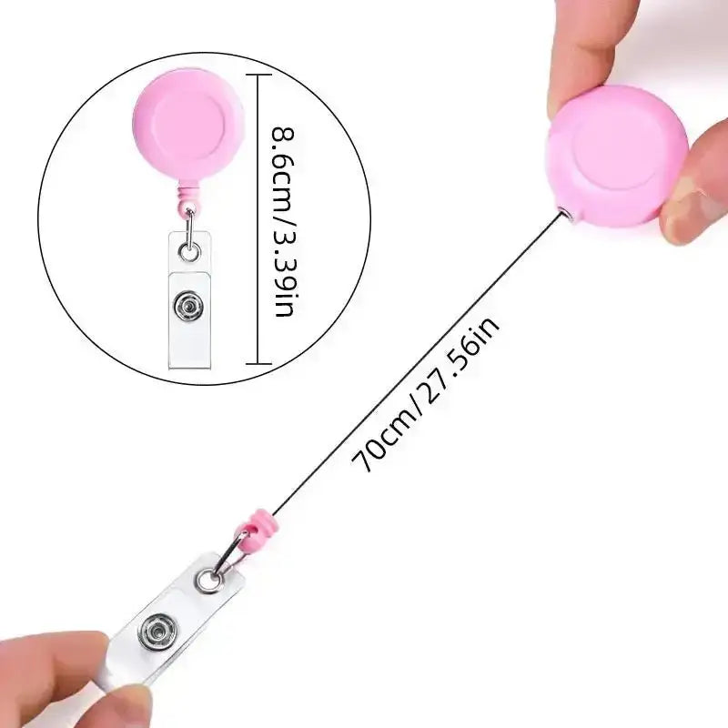 FS101480-Badge Reel -Zoe DIY Wholesale