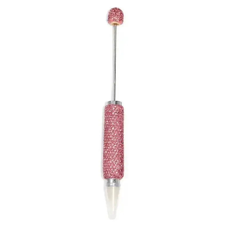 FS101559-Beadable Shiny Rhinestone Clay Wax Pen -Zoe DIY Wholesale