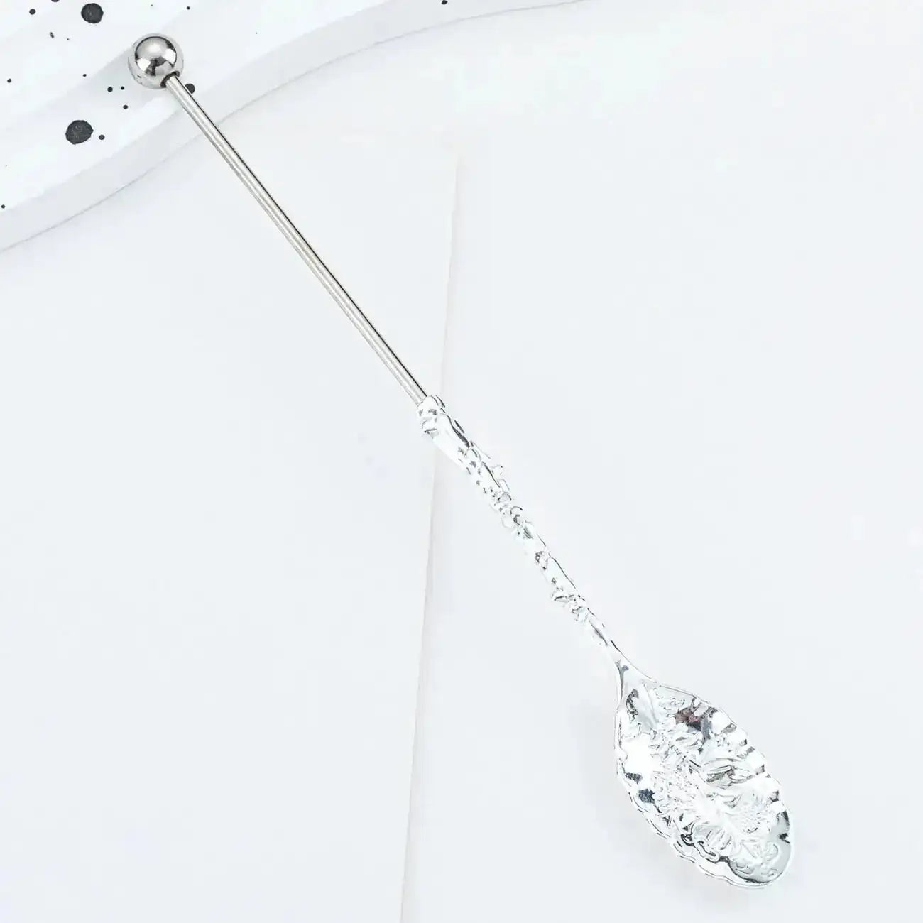 FS101592-About 15×2cm Beadable Spoon -Zoe DIY Wholesale